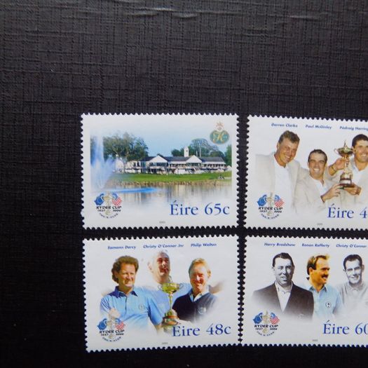 Ireland 2005.Ryder Cup Team Stamp set.Mint never hinged.