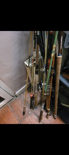 vintage fishing rods