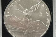 1oz Fine 999 Silver Bullion Libertad 2024 Coin.