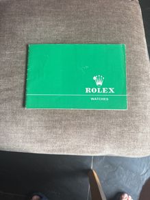 vintage rolex watch brochure