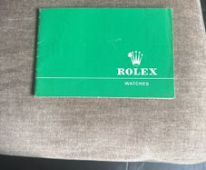 vintage rolex watch brochure