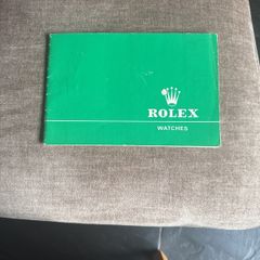 vintage rolex watch brochure