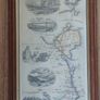 Framed Reproduction Reid's Railway Ride From London To Dublin. Iron Horse Image 2