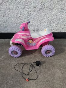 Pretty Lulla 6V motorised racing quad ride on and charger