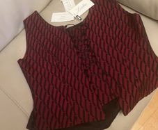 Red and Black Top