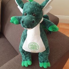 Personalised Celtic FC Dragon Plush Toy - Paul