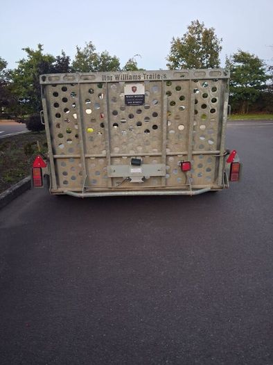 Ifor Williams plant trailer 2021, 10x6