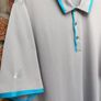Adidas Golf Polo Shirt Mens Medium M Image 3
