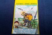 Victoria Cross Heroes Wax Gum Wrapper - Yellow Border.