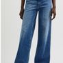 Paige Sasha distressed wide-leg jeans size 24 UK8 Image 2