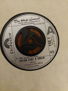 The Style Council - Speak like a Child - 7 inch single (1983)