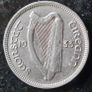 Ireland 1933 3d coin Image 2