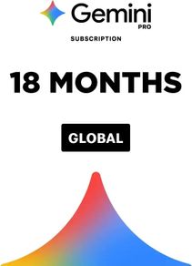 Google Gemini AI with 5TB cloud space 18 months subscription
