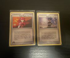 Pokemon Cards - Team Aqua & Magma Schemer