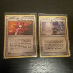 Pokemon Cards - Team Aqua & Magma Schemer