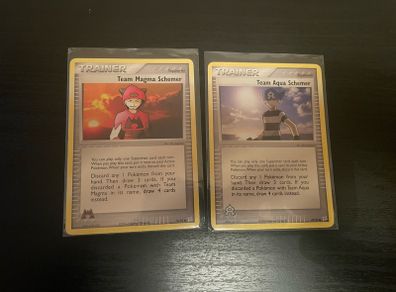 Pokemon Cards - Team Aqua & Magma Schemer