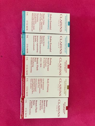 clarins samples