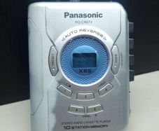 Vintage Panasonic RQ-CR07V Stereo Radio Cassette Player / Walkman Style