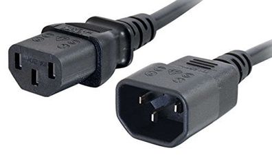 5 Metre 16 AWG Computer Extension Cord  15 Foot Kettle Lead/Power Cable