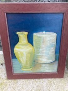 Oil painting free postage
