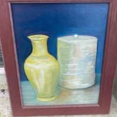 Oil painting free postage