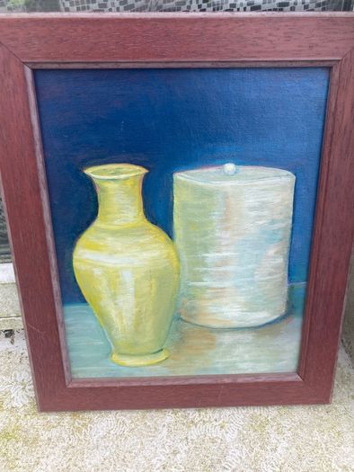 Oil painting free postage