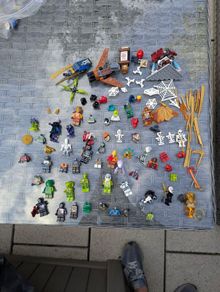 100% Lego Ninjago mix