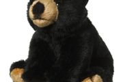 Black Bear Super Soft Teddy