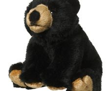 Black Bear Super Soft Teddy