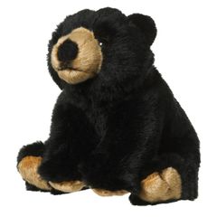 Black Bear Super Soft Teddy