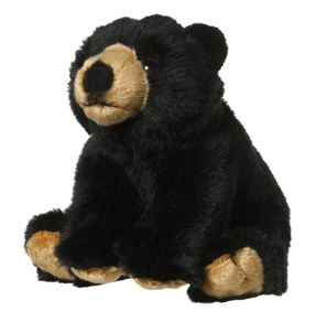Black Bear Super Soft Teddy