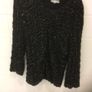 Black Sequin Designer Joseph Ribkoff Jacket 10/12 Image 6