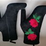 Red Rose Steve Madden size 40 ankle boots Image 2