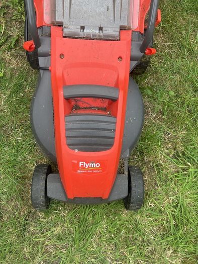 Flymo electric lawnmower