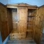 Large Pine Wardrobe - Spacious - Excellent Condition Image 3