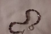 sterling silver beaded bracelet