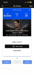 Katie Taylor Pitch Seating Tickets