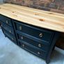 Large curved 6 drawer chest of drawers Image 3