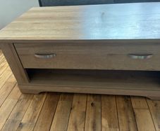Oak effect coffee table