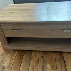 Oak effect coffee table