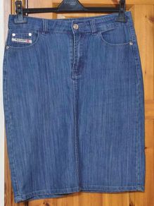 Miss Natalie Jeans Denim Skirt