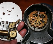 Vintage Domino Clock
