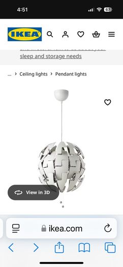pendant light