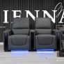 2 Seater Sienna Electric Leather Recliner Sofa Image 2