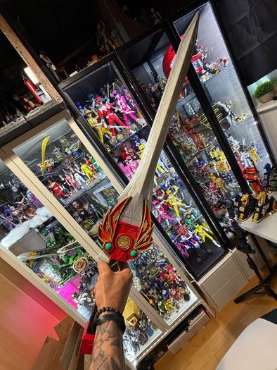 Power rangers lightning collection Red Ranger Power sword