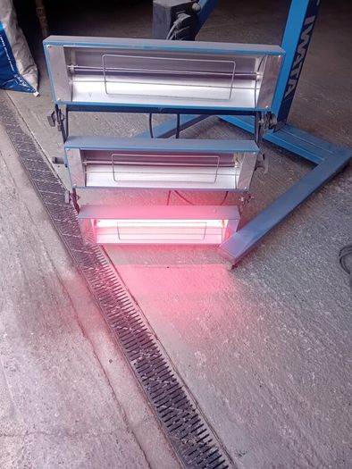 Car paint infrared cureing lamp