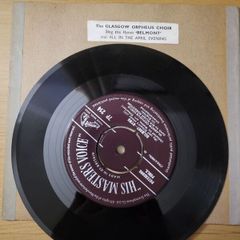 Glasgow Orpheus Choir All In The April Evening 7 inch HMV 7P 214