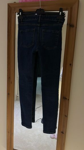 Lefties Classic Dark Blue Skinny Jeans - Size XS