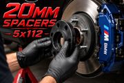 Bmw- 2 X 20mm Spacers (5x112) Free Post