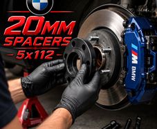 Bmw- 2 X 20mm Spacers (5x112) Free Post